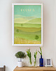 plakaty Polska - góry i pola - plakat 50x70 cm 1