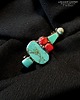spinki i klamry do włosów Spinka do włosów Turkus i koral oryginalnny prezent handmade 6
