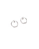 kolczyki srebrne Kolczyki srebrne WAVES Circle / silver earrings 2