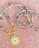 złote naszyjniki Naszyjnik choker -perły -turmalin 1