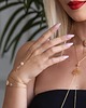 złote naszyjniki Naszyjnik Boho Mood 2w1 - kamień słoneczny 3