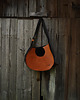 torby na ramię JANIS skórzana torba inspirowana gitarą brąz 7