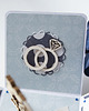 kartki scrapbooking 45 rocznica ślubu, szafirowe gody, exploding box, kartka 3d 4
