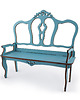 klocki i zabawki drewniane Drewniana sofa dla lalek/ ażurowa / różne kolory 6