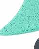 stołki Mini Jet Light Green & Black Melange 2