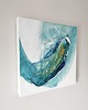 obrazy Obraz Abstrakcja 'wave' akryl 29x29 3
