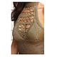 topy damskie Oliwkowy  top handmade 5