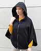 bluza z kapturem damska Ponczo narzutka bluza kurtka styl gotycki 1