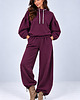 bluza bez kaptura damska Bluza ,,ARIA" Śliwka 2