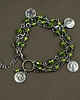 bransoletki z kamieni naturalnych Peridot w srebrze - bransoletka 1