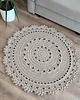 dywany Dywan szydełkowy ze sznurka bawełnianego 90cm 5