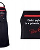 fartuchy kuchenne Fartuch Kuchenny CZARNY bawełniany haftowany BOSKA - EXTRA PREZENT 3