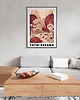 grafiki i ilustracje PLAKAT  Yayoi Kusama, abstrakcja, kolorowy obraz, 7