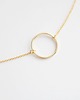złote naszyjniki 16k Gold Plated Karma Necklace 4