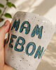 kubki Ceramiczny kubek handmade z napisem "MAM WYJEBONGO" 3