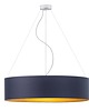 plafony Lampa wisząca z z dużym abażurem PORTO GOLD fi - 80 cm 7