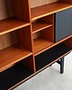 regały i półki Biblioteczka tekowa, duński design, lata 70, produkcja: Dania 8