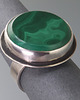 pierścionki srebrne Pierścionek z malachitem 4
