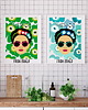 plakaty Plakat Frida turkusy 2