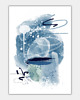 plakaty Plakat Blue crayon 1
