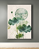 plakaty Lotus - Plakat, druk - Chiński Orient, Harmonia Zen, Roślinny #4 1