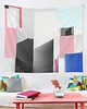 makramy Gobelin / arras bawełniany z nadrukiem Thin Line 2