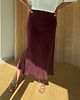 spódnice midi Spódnica Melody midi burgundy 2