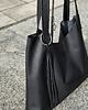 torby na ramię Czarna torebka ze skóry 4