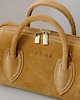 torby na ramię Lucky bag - skórzana torebka - zamszowa - camel 5