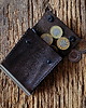 portfele męskie Banknotówka na monety i banknoty  portfel skórzany 5