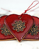 ozdoby choinkowe 3 ceramiczne serca lawa - ozdoby choinkowe 2