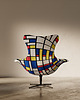 fotele Fotel obrotowy PIET'S PATTERN 1