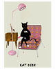 plakaty Plakat Cat Deco 1