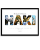 plakaty Plakat z Twoim napisem i personalizowanymi zdjęciami 1