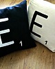 poduszki, poszewki - różne Poduszka Scrabble + haft + wypełnienie gratis 1