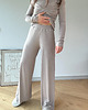 spodnie dresowe damskie Spodnie Gentle super soft taupe 2