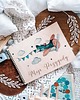 akcesoria na chrzest Personalizowany album  na chrzest roczek narodziny babyshower 1