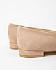 baleriny damskie BALERINKI Z KOKARDKĄ - SKÓRA NATURALNA - MODEL 048 - KOLOR LATTE 5
