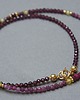 chokery Granaty i rubiny /choker/ - naszyjnik 2