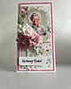 kartki scrapbooking Kartka na Dzień Babci w różu 2
