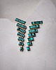 kolczyki pozłacane Kolczyki pozłacane SIA emerald 2