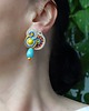 kolczyki soutache Etniczne kolczyki soutache 4
