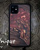 etui na telefon ETUI DREWNIANE UNIQUE 4 ŻYWIOŁY OGIEŃ - IPHONE 3