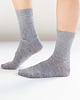 skarpetki damskie NORKI - Skarpetki Szare Prążkowane Wełniane Całoroczne 35 - 37 2