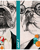 obrazy Obraz drukowany z parą  buldogów 120x80 3