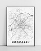 plakaty Plakat Mapa Koszalin 2