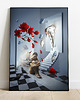 plakaty Surrealistyczny Plakat "Past in the Future." Kolaż 3