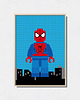 obrazy i plakaty do pokoju dziecięcego Lego Superbohater "Spider-Man" 1