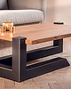 stoliki kawowe Stolik kawowy lity dębowy Drewno Design Loft Dąb 7