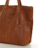 torby na ramię Torebka skórzana camelowa duża typu shopper 4